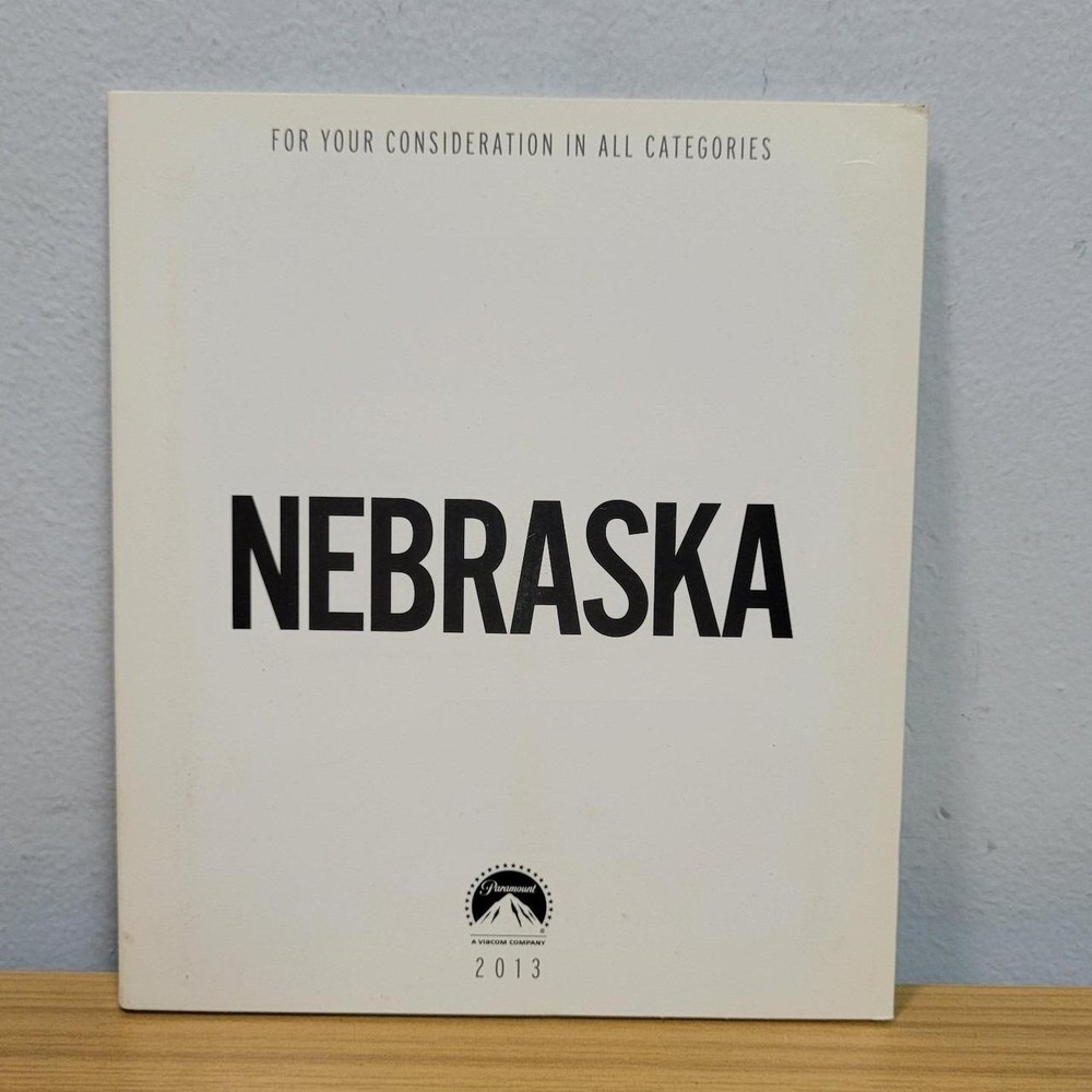 Nebraska 2013 For Your Consideration DVD FYC